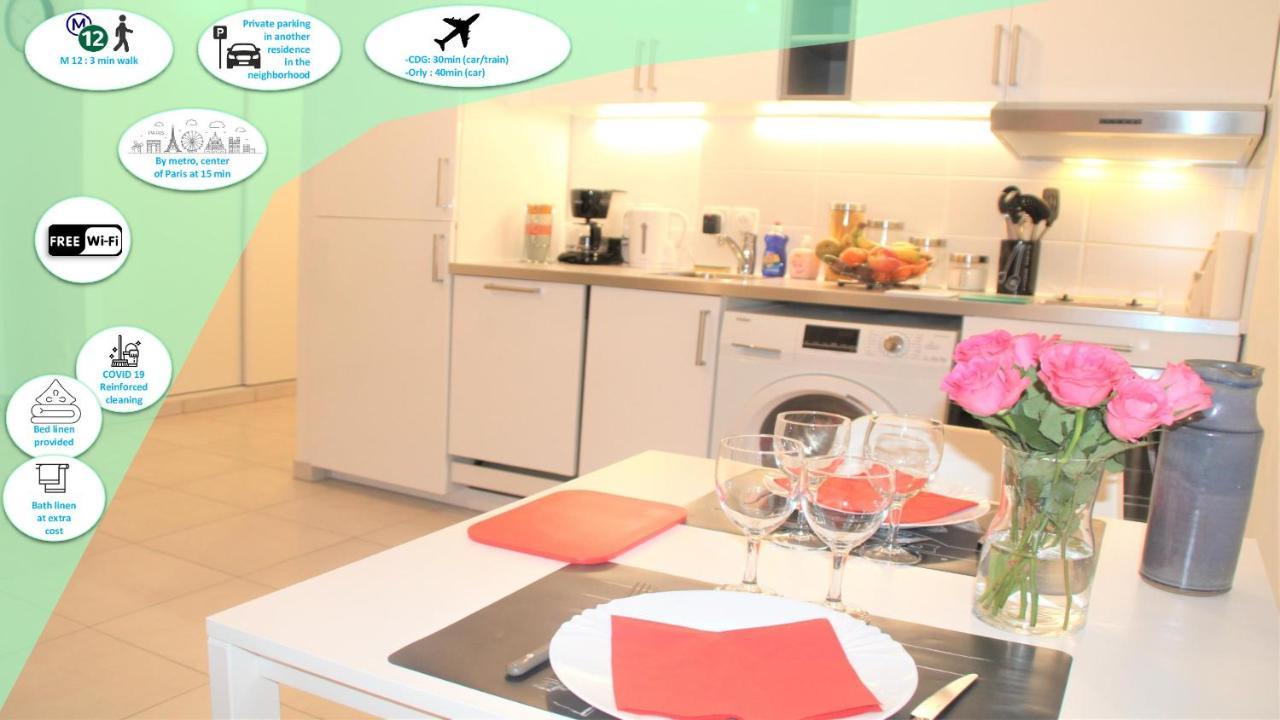 Appartement Tout Equipe, Cosy サン＝ドニ エクステリア 写真