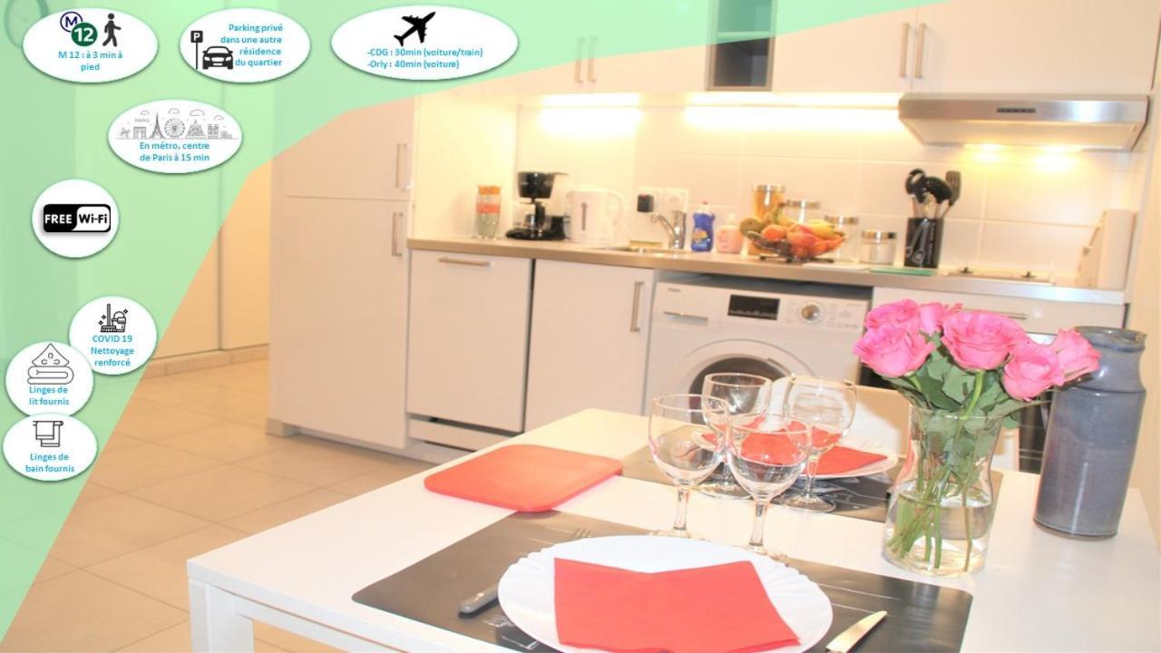 Appartement Tout Equipe, Cosy サン＝ドニ エクステリア 写真